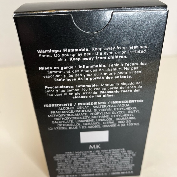 ❤️MARY KAY MK HIGH INTENSITY COLOGNE SPRAY❤️ - Picture 3 of 3